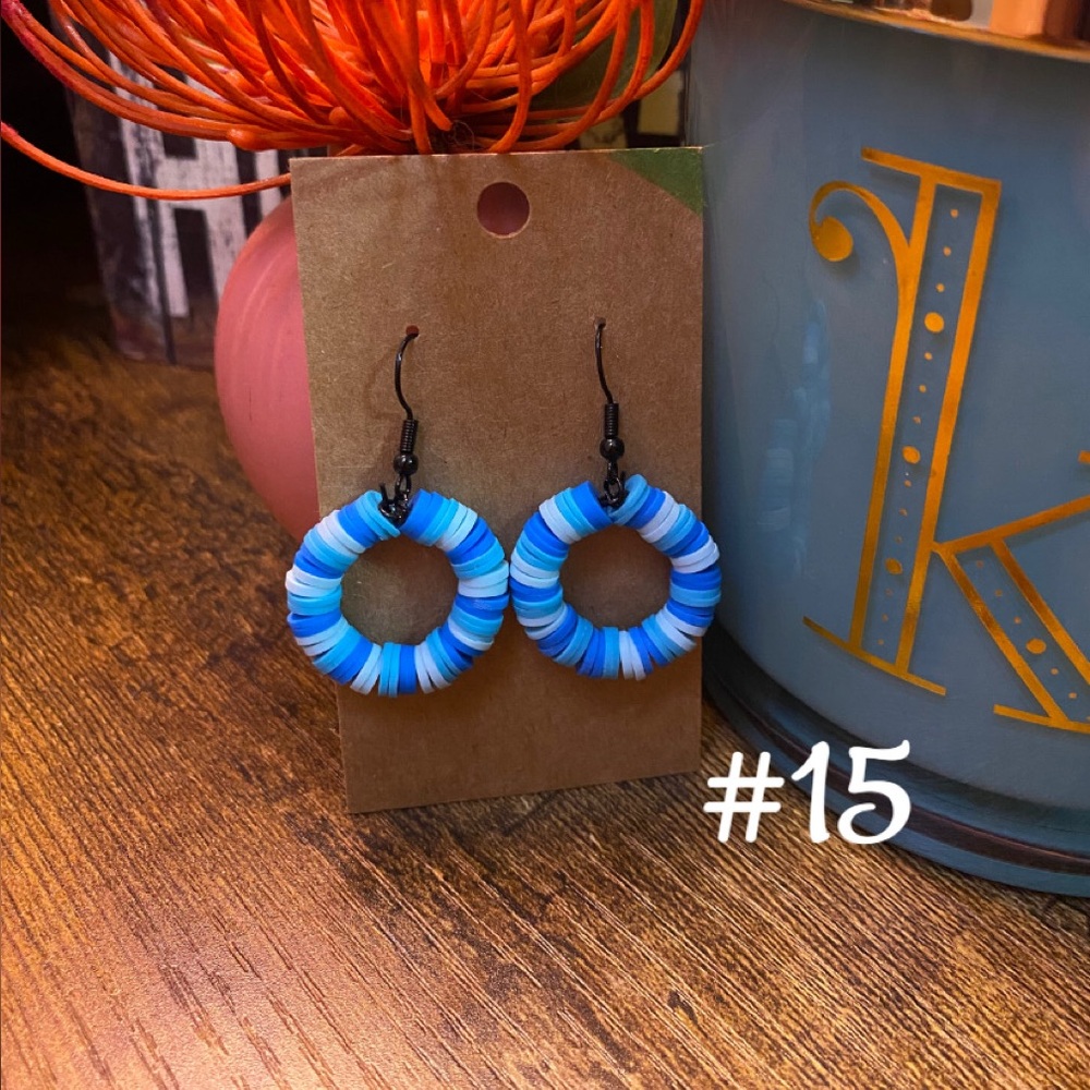 Colorful Hoop Earrings - Picture 14 of 15
